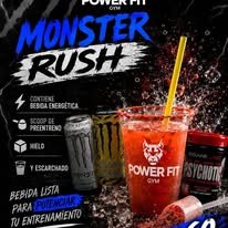 Preentreno en Power Fit Gym